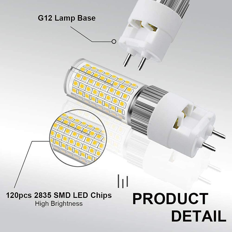 G12 LED reflektor 20W, 100-277V, villogásmentes, kereskedelmi használatra (ruha- és ékszerüzlet) – CDMT