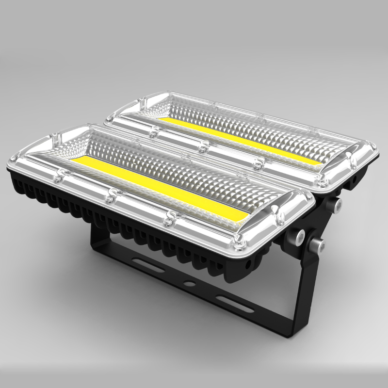 LED eksplozijski vanjski floodlight, vodootporan, 50/150 W, visoka svjetlost za reklamno projiciranje, 100 W, aluminijsko kućište, IP65, 220 V