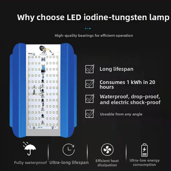 LED floodlight za gradilišta i vanjsku rasvjetu, 50–400 W, topla bijela, aluminijsko kućište