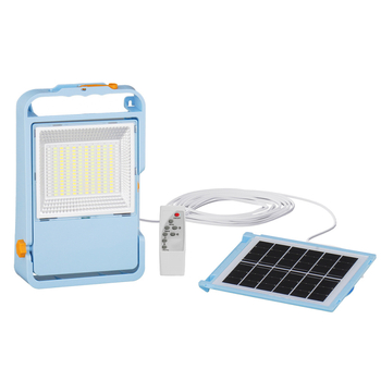 LED solarni punjivi flood light 150W, prijenosno vanjsko nužno osvjetljenje s daljinskim upravljačem, vodootporno