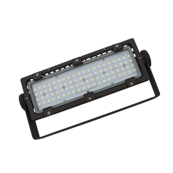 50W LED vanjski reflektor za sportske terene – solarno napajanje, IP68, ugao snopa 120°, aluminijsko kućište