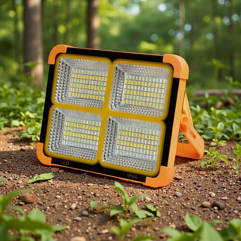 Solarni punjivi reflektor za kampiranje na otvorenom, ultra jasno, prijenosno osvjetljenje za nužne situacije