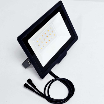 RGB LED прожектор за стена и ландшафтно осветление на открито, IP66 водоустойчив, 100W, димируем, WS2811 контролер