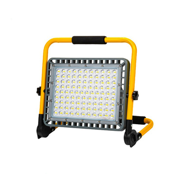 LED punjivi reflektor – vanjska vodootporna prijenosna radna svjetiljka za gradilište, 100 LED, 3000 lm, IP65