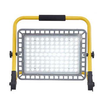 LED punjivi reflektor – vanjska vodootporna prijenosna radna svjetiljka za gradilište, 100 LED, 3000 lm, IP65
