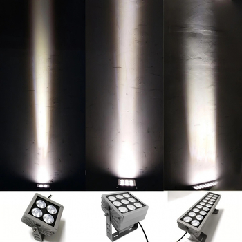 LED vanjski reflektor - IP65, aluminijsko kućište, 9 LED, 2000 lm, kut snopa 5°, fasadno osvjetljenje