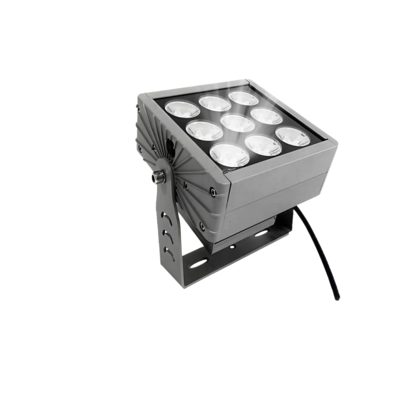 LED vanjski reflektor - IP65, aluminijsko kućište, 9 LED, 2000 lm, kut snopa 5°, fasadno osvjetljenje