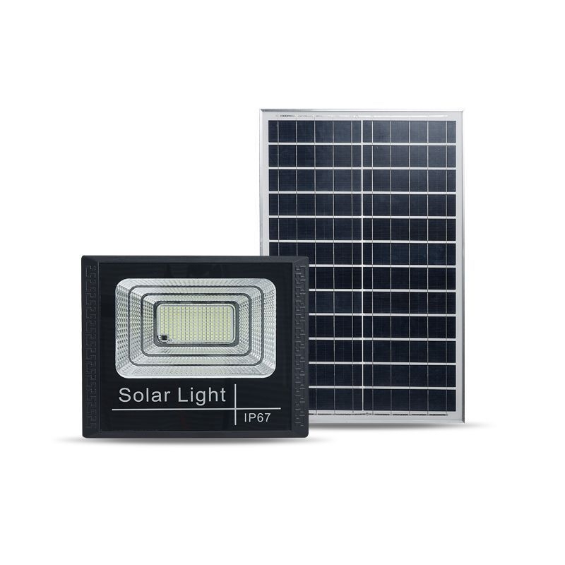 100W LED reflektor s solarnim pogonom, vanjski IP65, senzor pokreta, rasvjeta za vrt i dom