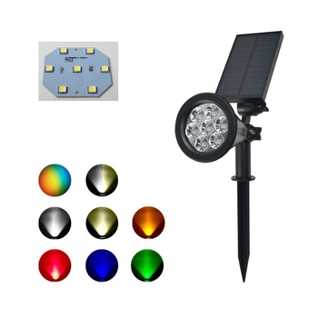 Ultra-jasno LED solarno svjetlo za travu, vodootporno osvjetljenje za krajolik i dvorište, ugradno u tlo