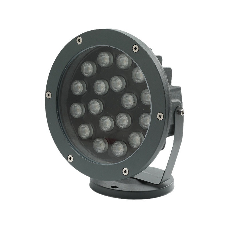 ALU LED svjetlo za drvo, vanjska upotreba, vodootporno, ugradnja u tlo, RGB, visoka snaga