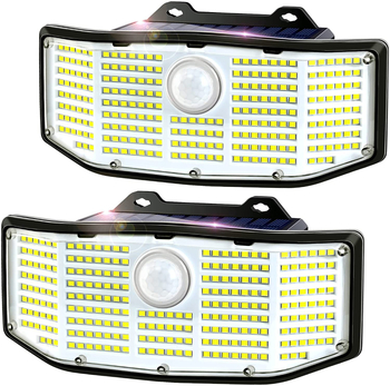 252-LED solarna zidna svjetiljka s senzorom pokreta