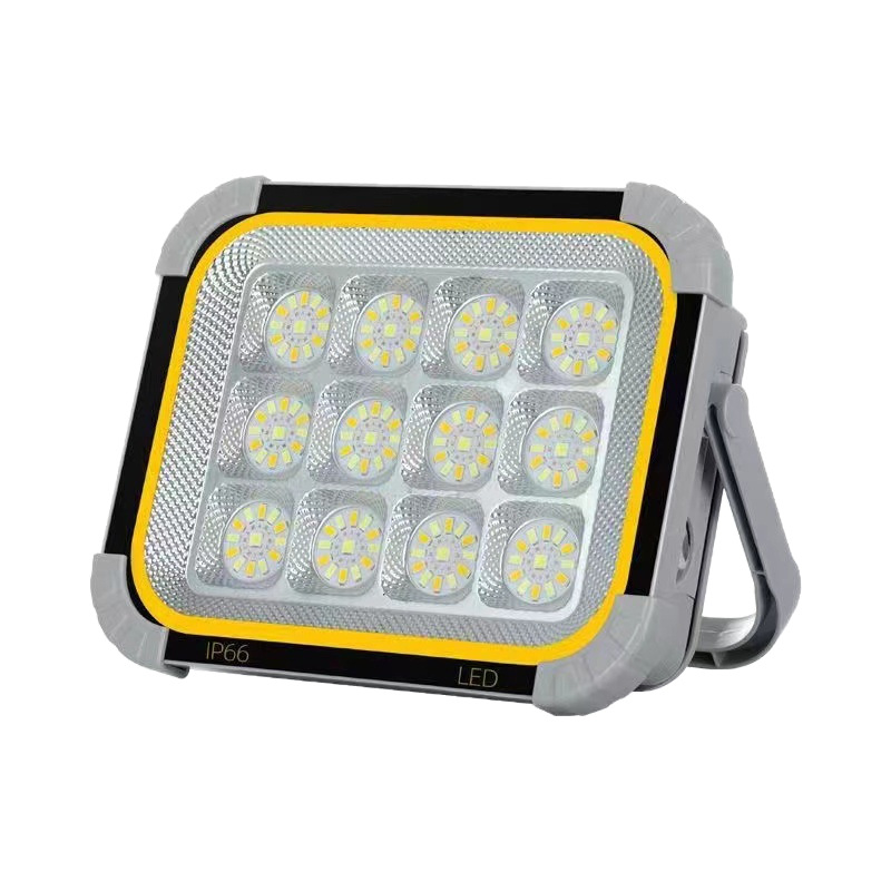 Solarni prenosni floodlight za vanjsku upotrebu, sklopni dizajn, visoka svjetlina, IP65, 300W