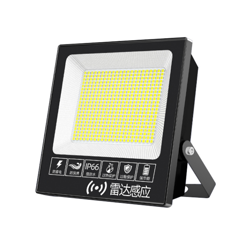 Dvostruki solarni floodlight za vanjsku rasvjetu: vrt, dvorište i vile, parkovima — izuzetno svijetao