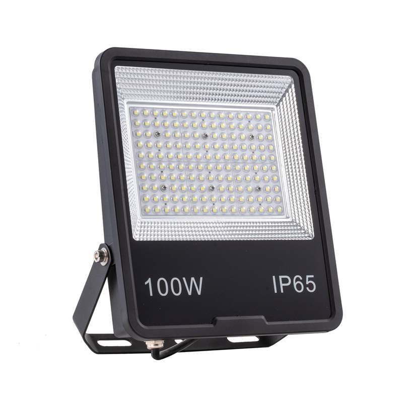 LED vanjski vodootporni reflektor 50-400W, crno aluminijsko kućište, osvjetljenje za stadion, trg i dvorište