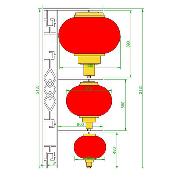 LED utcai lámpa oszlopon — kültéri blow-mold lámpás, több sorozatú lámpák kerthez, utcára és ünnepekre