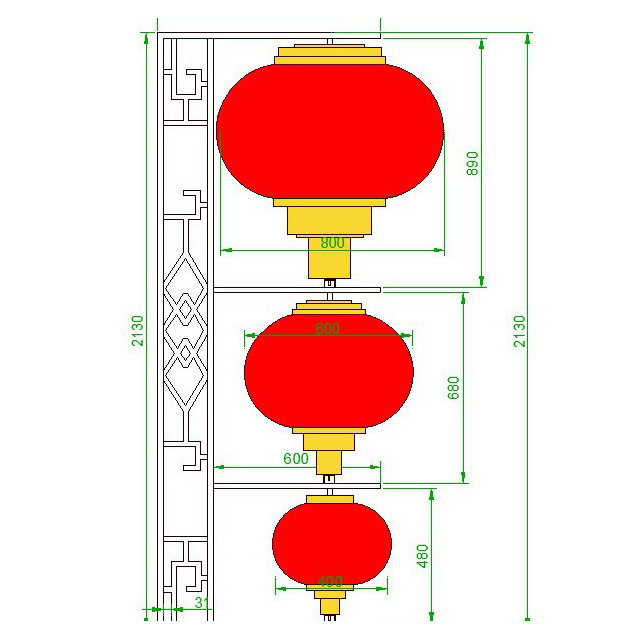 LED utcai lámpa oszlopon — kültéri blow-mold lámpás, több sorozatú lámpák kerthez, utcára és ünnepekre