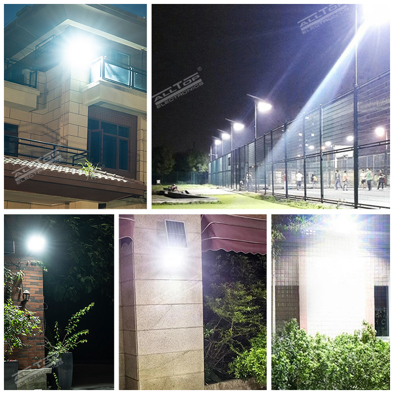 Solarna dvorišna LED rasvjeta, 100W, IP65, 12V, za vanjsko kućno osvjetljenje