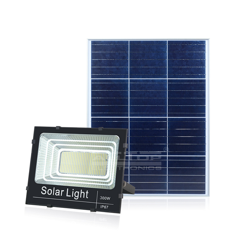 Solarna dvorišna LED rasvjeta, 100W, IP65, 12V, za vanjsko kućno osvjetljenje