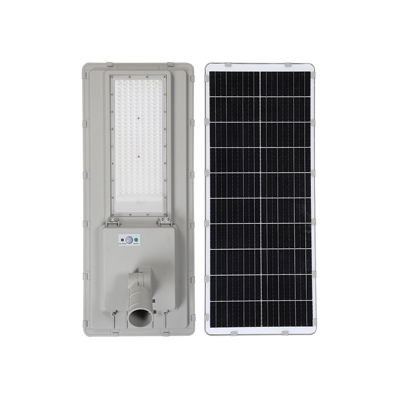 Solarna ulična svjetiljka s integriranim vodootpornim kućištem za vanjsku upotrebu, 300W visoke snage, daljinsko upravljanje
