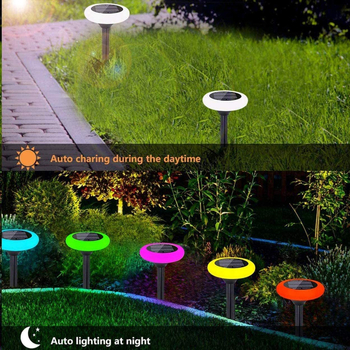 Solarne LED lampe za travu s stalkom, za vanjske vrtove i krajolik