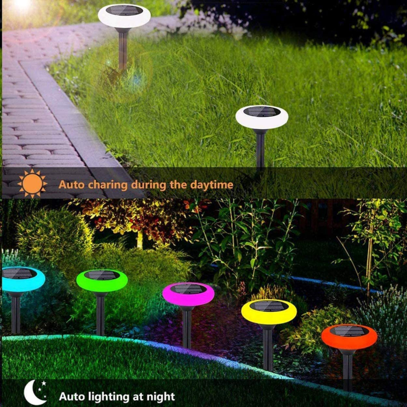 Solarne LED lampe za travu s stalkom, za vanjske vrtove i krajolik