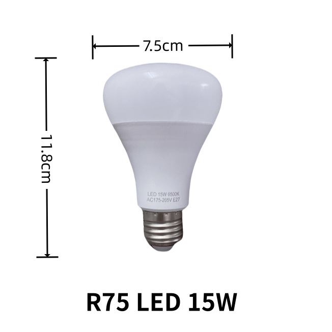 Lampa LED tip ciupercă E27, 7W/9W/15W, înaltă luminozitate, corp din aluminiu cu acoperire din plastic, abajur PC, iluminare pentru casă și spații comerciale