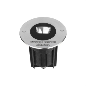 130 mm podzemné LED svetlo na plnenie stien, jednopolarizované, špeciálny uhol 28°×70°, IP67, 316L nerezová oceľ + lisovaný hliník, 24/220V, pre projekty krajinného dizajnu