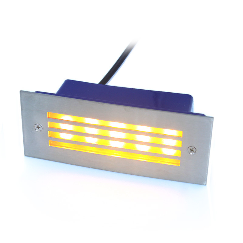 LED vodootporna kutna svjetiljka za vanjsku upotrebu, ugrađeno svjetlo za stepenice i stazu, zidna svjetiljka izlaza garaže