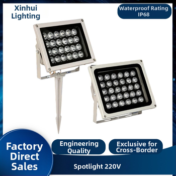 LED vanjski floodlight – vodootporan reflektor za zidove, drveće i vrt, krajobronsko osvjetljenje, 12V, IP65, visoka svjetlost, 6–100W