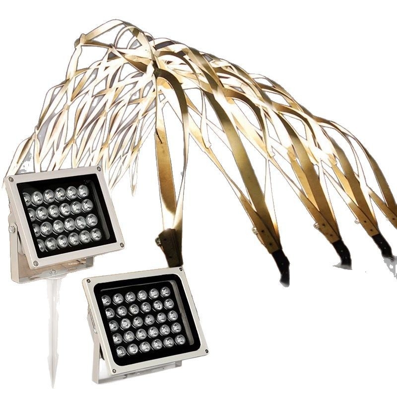 LED vanjski floodlight – vodootporan reflektor za zidove, drveće i vrt, krajobronsko osvjetljenje, 12V, IP65, visoka svjetlost, 6–100W