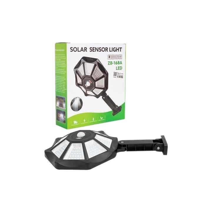 Solarna LED zidna svjetiljka s IR senzorom, integrirano vrtno svjetlo za vanjsku upotrebu, vodootporna IP65
