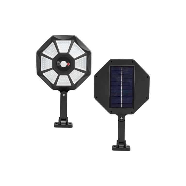 Solarna LED zidna svjetiljka s IR senzorom, integrirano vrtno svjetlo za vanjsku upotrebu, vodootporna IP65