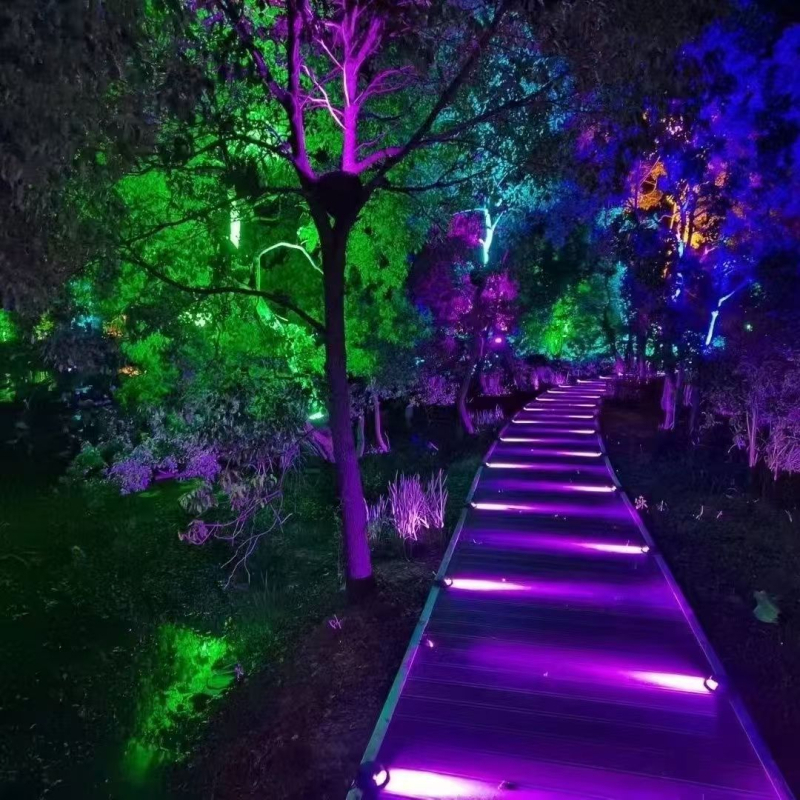 LED vanjska rasvjeta za staze, vodootporna, svjetlo za stepenice u obliku kornjačje ljuske, ugrađeno u tlo