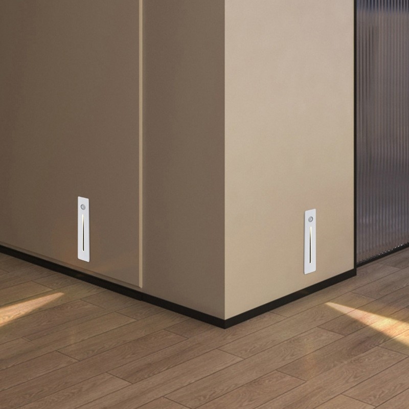 Aluminijsko LED svjetlo sa senzorom, ugrađeno za hodnike i stepenice