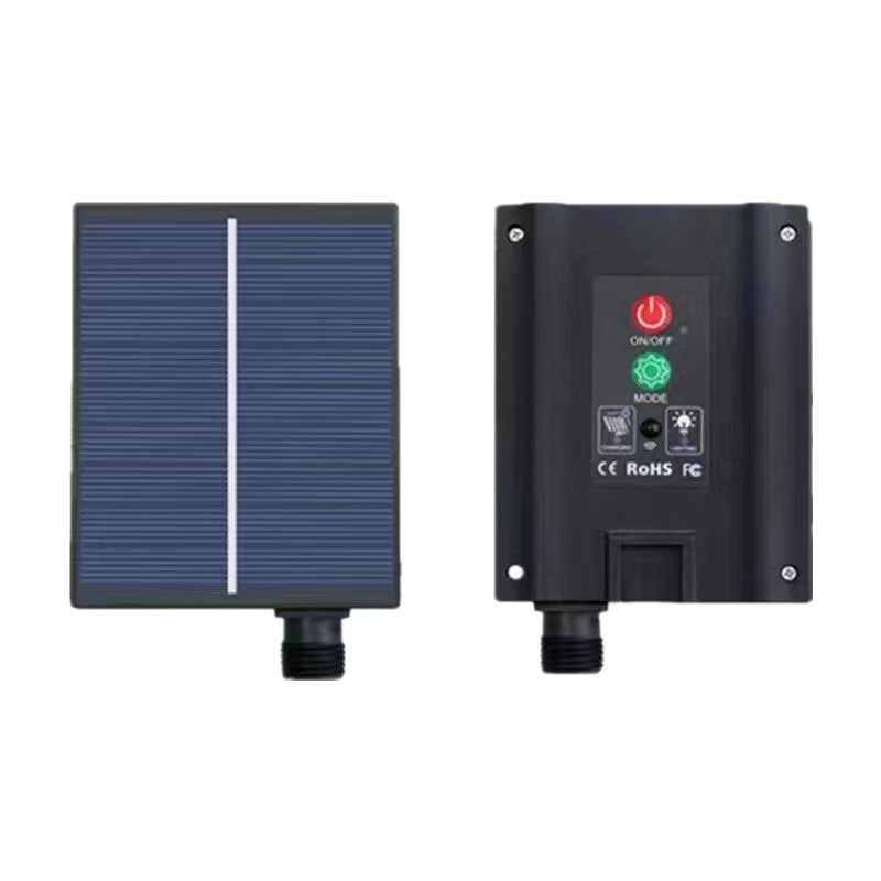 Solarni panel za kućnu upotrebu s daljinskim upravljačem 24V, USB punjačem i vanjskim LED svjetlima, komplet konektora za transformator