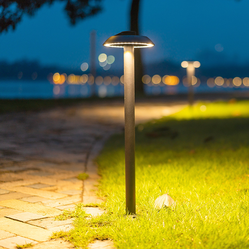 LED Lampa za travu 7W IP65, vodootporna, aluminijska ljevaonica, dvorišna svjetiljka