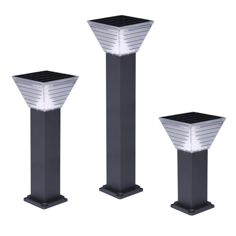 Vanjska vodootporna solarna zidna svjetiljka za vrt, aluminij, IP65, 5W