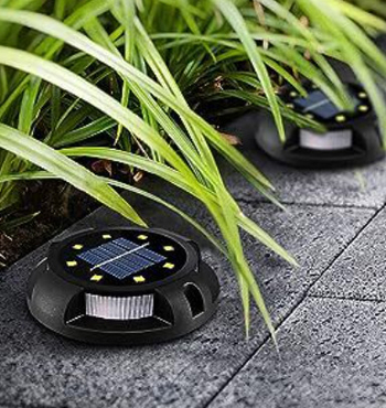 Solarna podzemna lampa s bočnim osvjetljenjem za vanjsku okućnicu i travnjak