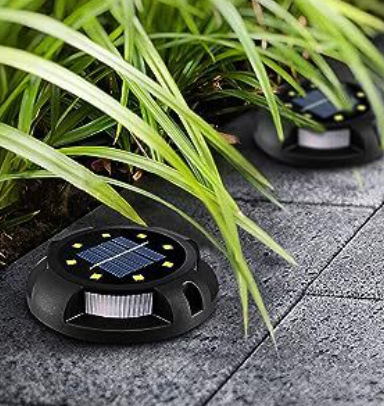 Solarna podzemna lampa s bočnim osvjetljenjem za vanjsku okućnicu i travnjak