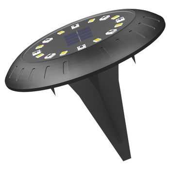Vanjska solarna podzemna lampa za vrt – LED, vodootporna, šareni travnjak osvjetljenje