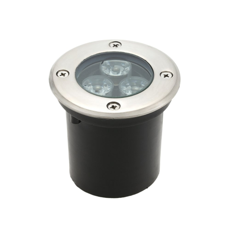 LED podzemno svjetlo za krajinu, kvadratno zakopano svjetlo, IP67 vodootporno, 12V niskonaponsko rasvjeta za staze i dvorište
