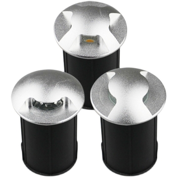 LED vanjska ugrađena svjetiljka za stepenice, nehrđajući čelik, vodootporna, 1W/3W, prozirno kućište