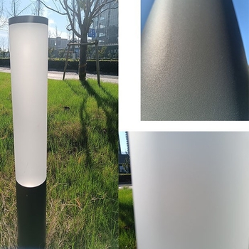 LED svjetlo za travnjak, vanjsko vodootporno rasvjetno svjetlo za vrt, moderan minimalistički dizajn dvorišta, aluminijski okvir, IP65, COB 5W