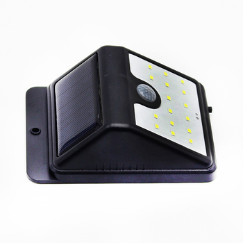 Solarna LED zidna svjetiljka s senzorom pokreta