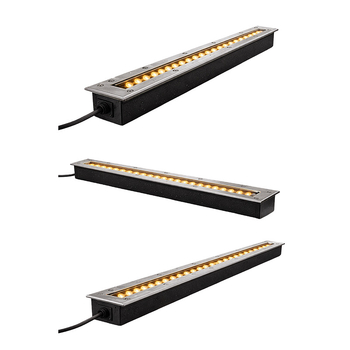 LED podzemno svjetlo, kvadratnog oblika, 24V, 18W, nehrđajući čelik, IP65, vanjsko krajinsko osvjetljenje