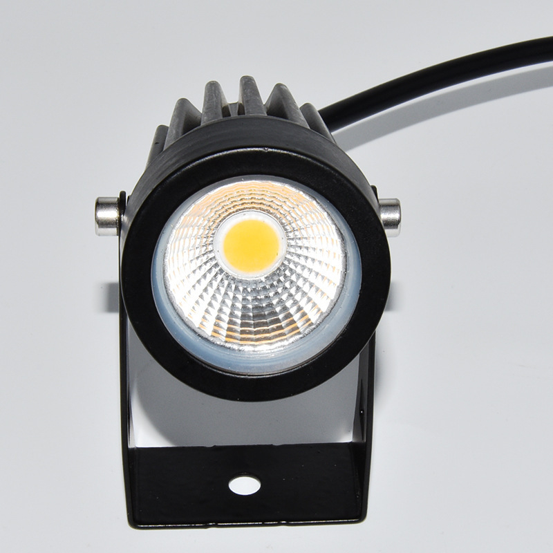 Vanjska vodootporna LED svjetiljka za stablo, 220V, 3W COB, šarolika, aluminijski zemni reflektor