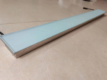Ugradno kvadratno svjetlo za pločnik, 24V DC, IP67, 18W, 1000×90×40 mm