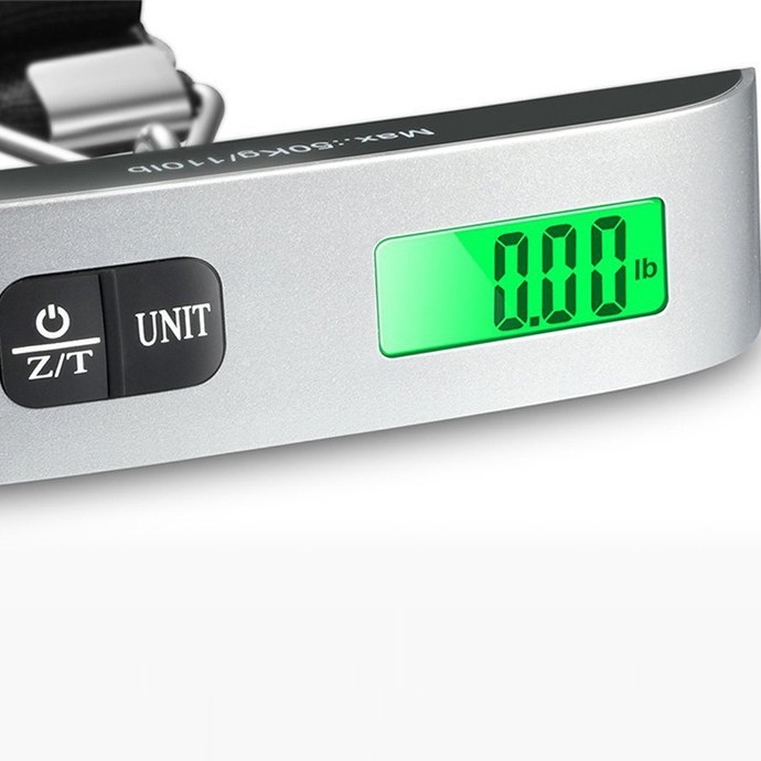 Hxc-t01 Digitalna vaga za prtljagu, kompaktna ručna elektronička vaga, 50 kg / 10 g