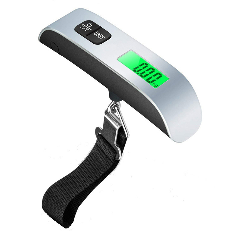 Hxc-t01 Digitalna vaga za prtljagu, kompaktna ručna elektronička vaga, 50 kg / 10 g
