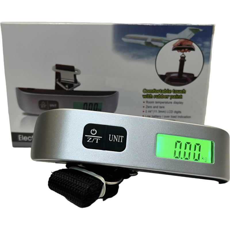 Hxc-t01 Digitalna vaga za prtljagu, kompaktna ručna elektronička vaga, 50 kg / 10 g